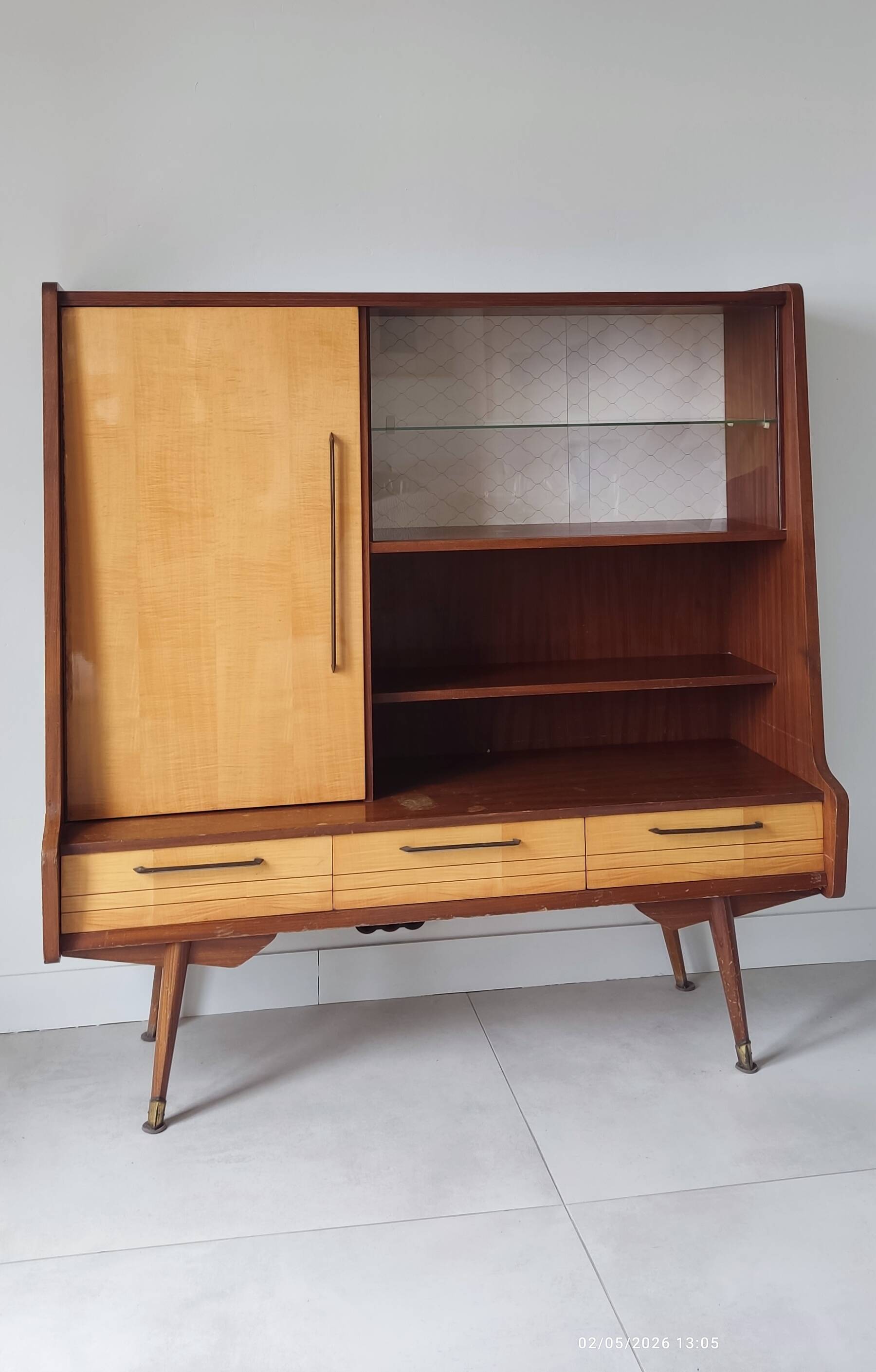 Vintage 1960s sideboard - scandinavian style -