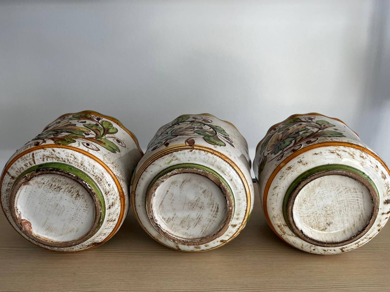 Vintage planter pots 60's