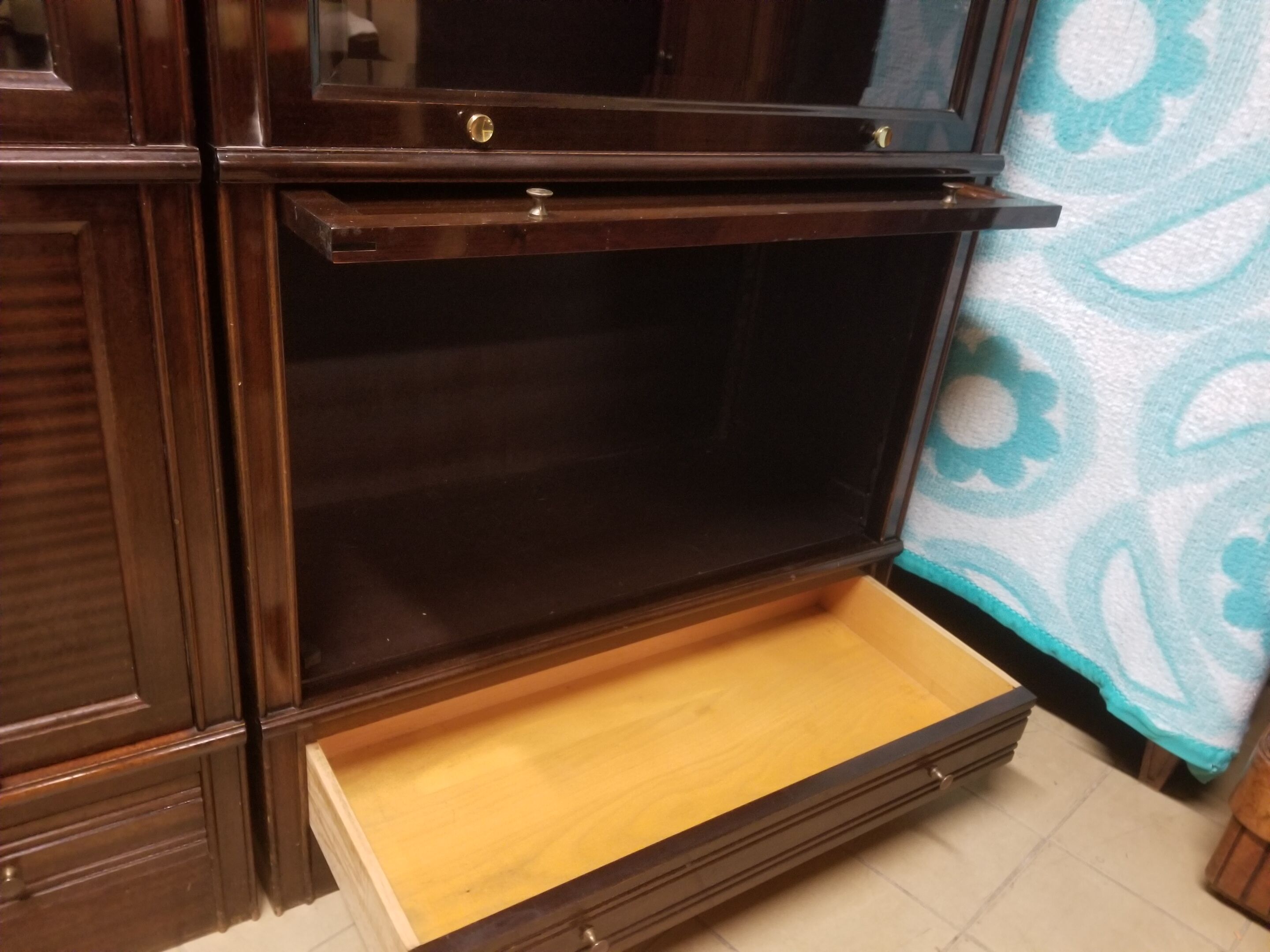 Modular vintage bar library showcase furniture MD - 60s