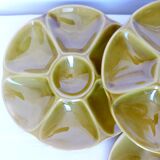 4 oyster plates Gien 2106171