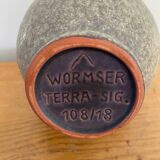 Ancient pitcher signed Wormser Terra Sigillata