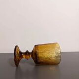 Set of 11 orange glasses