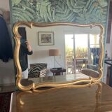 Golden mirror, 97x64 cm