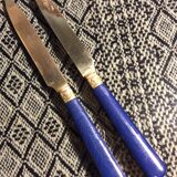 Brass fruit knives