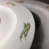 Hunter plates in fine German porcelain GIESCHE