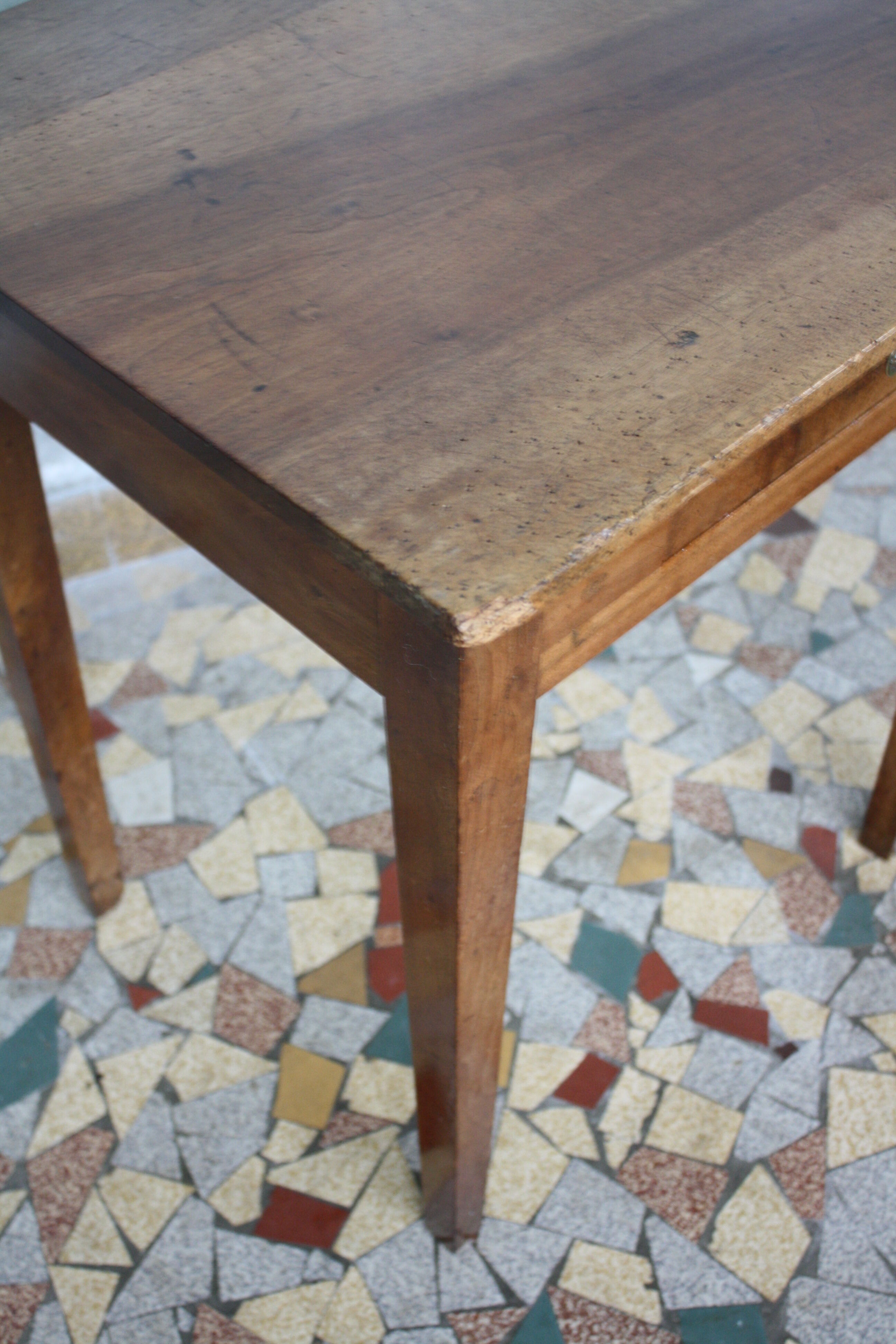Bureau enfant en bois vintage