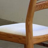 Chaises de salle à manger danoises vintage en pin, appartenant à Dyrlund, années 1970-1980, lot de 6