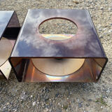 Paire d’appliques design plexi