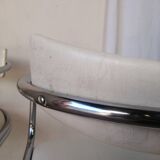 Pair of vintage canteliver armchairs from Zug, Victoria, Switzerland.