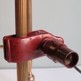 Bakelite clip lamp, early 20th century