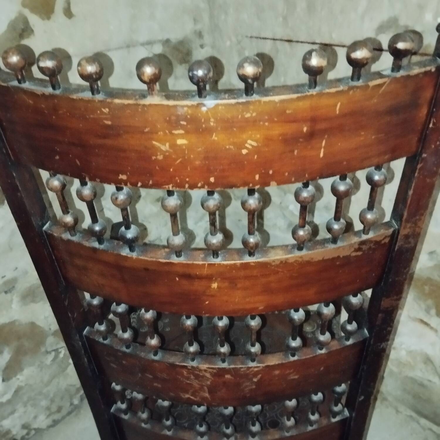 Rocking chair, 19th century art and craft rocking chair