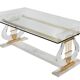 Table basse de style Hollywood Regency
