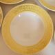 Set of 6 deep plates Badonviller