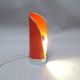Foglio orange lamp by Lamperti from the 1960s