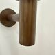 Set of 2 globe glass wall lamps sconces by Lisa Pape Sweden , 1970s