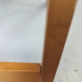 Paire de chaises pliantes en hêtre