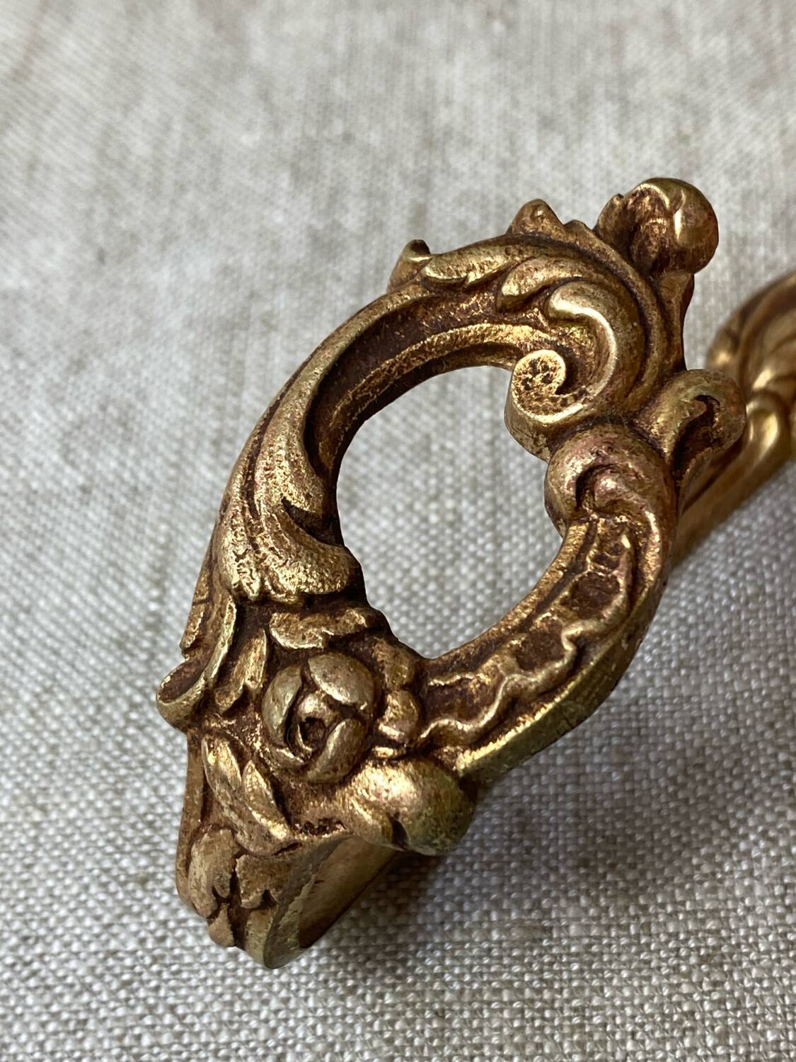 Louis XV style bronze coat hooks