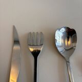 Vintage metal cutlery set