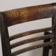 Set of 4 modernist chairs in oak and bouclé fabric, 1940