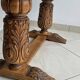 Antique solid wood coffee table, fully restored.