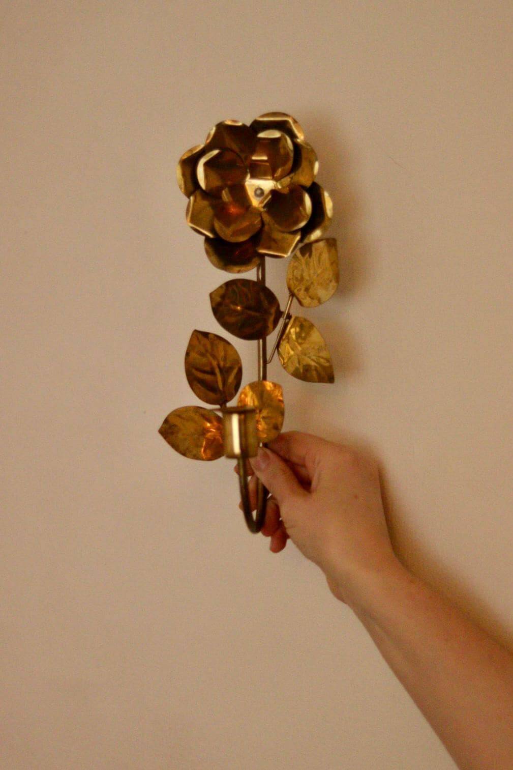 Applique murale suédoise vintage (unité)