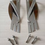 Set of 2 art deco handles
