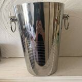 Vintage stainless steel champagne bucket