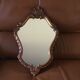Old baroque rock mirror.