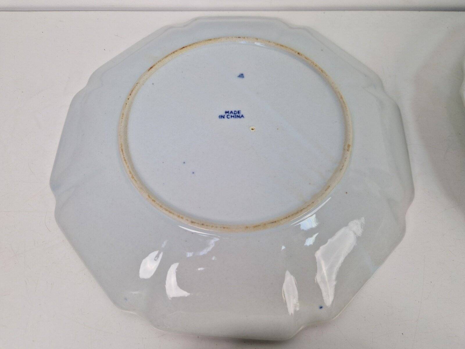 Vintage Hand-Painted Porcelain Fruit Plates, China, 1950s, Set of 8