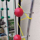 Vintage 50s/60s Scoubidou Balls Coat Rack