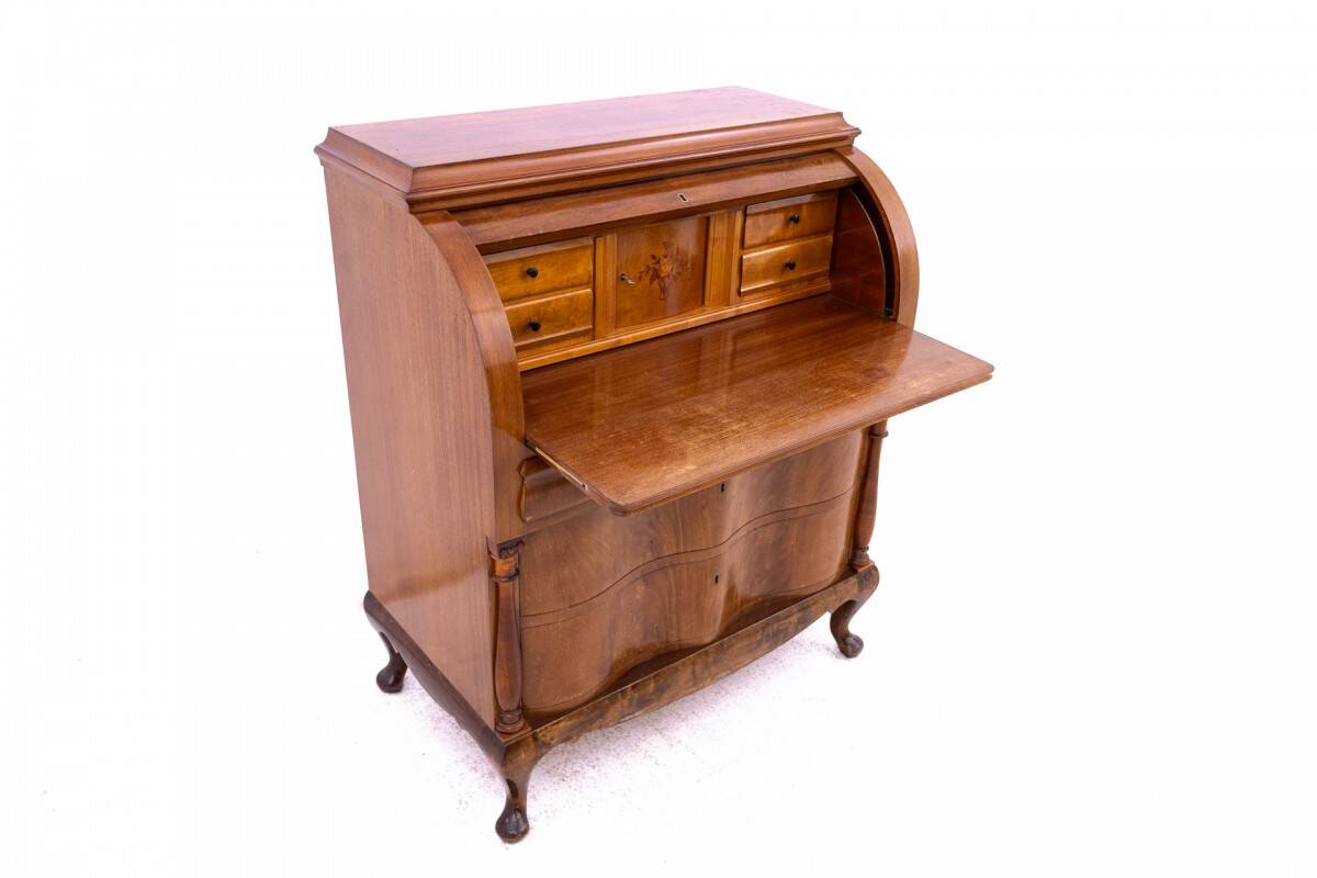 Bureau en acajou, Europe du Nord, vers 1900.