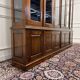 Large English Bookcase with Glass Doors