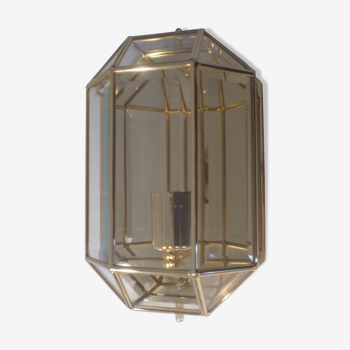 Golden wall lamp