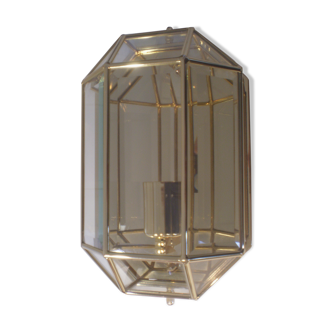 Golden wall lamp