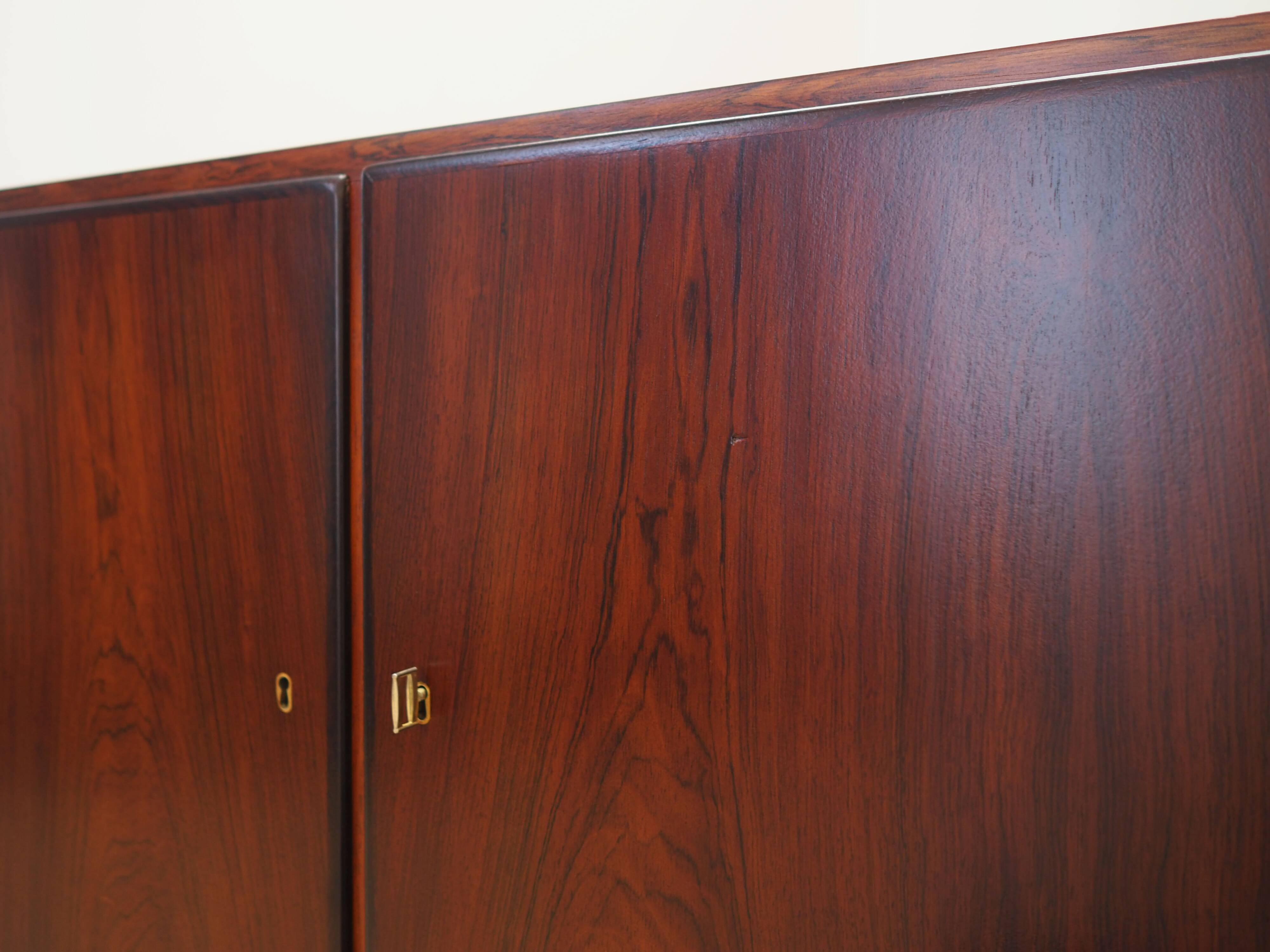 Rosewood cabinet, Danish design, 1970s, designer: Carlo Jensen, production: Hundevad