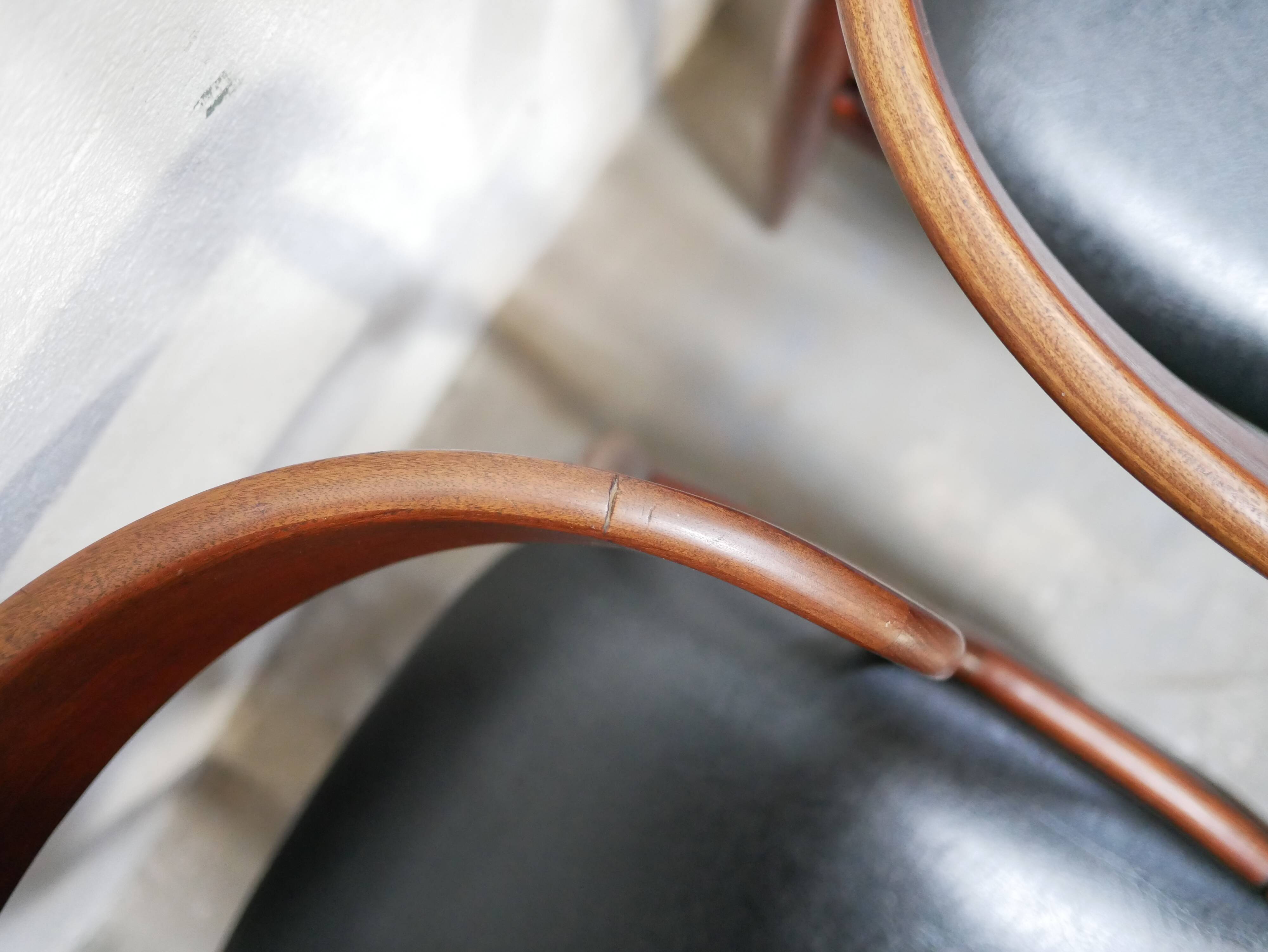 Scandinavian teak chair by J. Andersen for Uldum Mobelfabrik