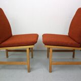 Ensemble de 2 chaises d'appoint Borge Mogenson, modèle 3232