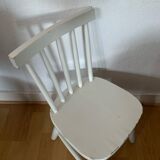 White vintage children's chair