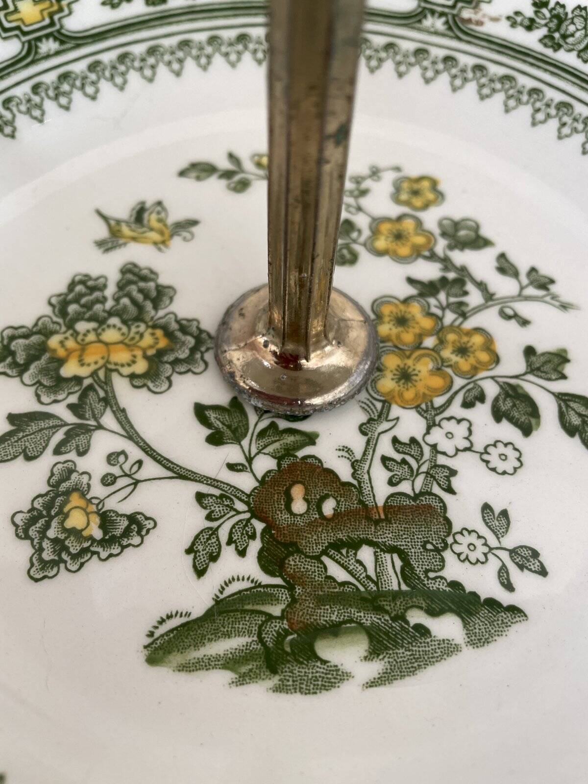 Servant 2 deep plates MASONS model Manchu