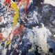 Paire de tableaux abstraits  60'