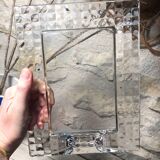 Set of 3 vintage crystal frames