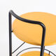 Serving table lacquered iron, france, 80s