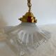 Suspension d'époque 1900 en opaline