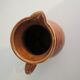 Sarreguemines pitcher and goblets, France 1970s
