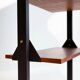 Vintage Italian bar cabinet from the 1960s with martini ceramics and drop-down bar.