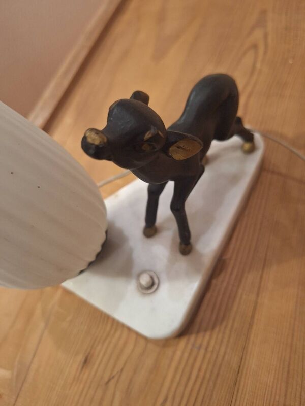 Lampe de chevet vintage avec bambi