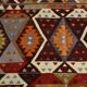 5x8 Soft Colors Persian Kilim Rug, Oushak Area Rug, 157x255Cm