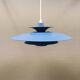 Hanging lamp from danish jeka, produced in the 80s, the model is called donau 3095-p.