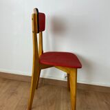 Red vintage chair