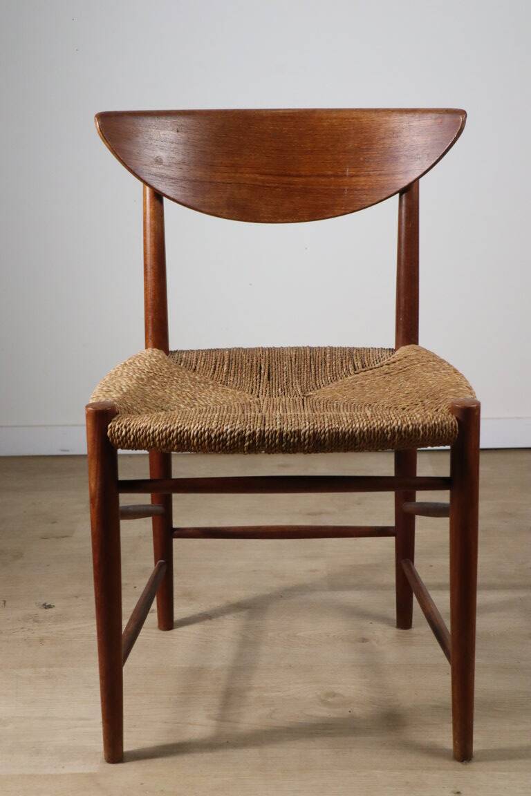 Chaise modèle "316" de Peter Hvidt & Orla Molgaard en teck, 1960